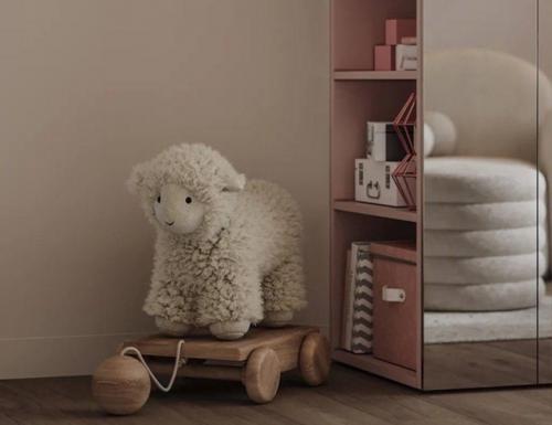 Детская в пастельных тонах с вау - эффектом. 05