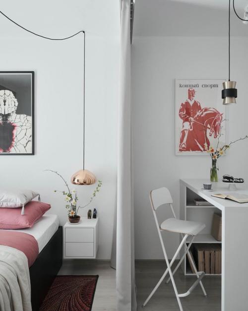 Белоснежная студия с розовым настроением. 02