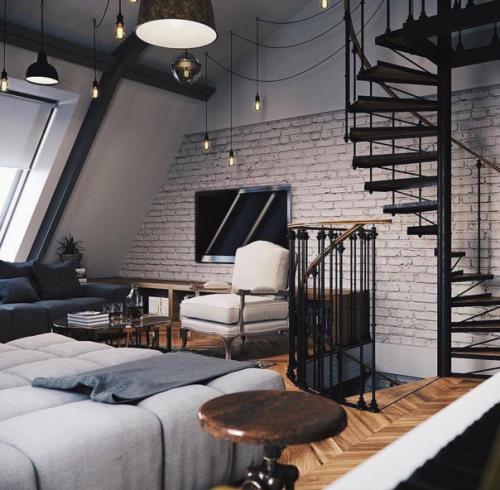 Пример интересного лофта. 02