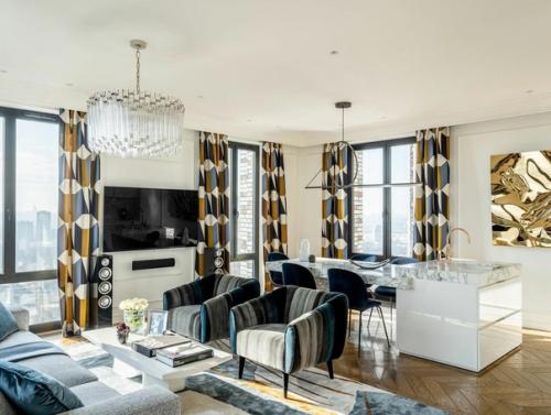 Площадь этой квартиры составляет 90 м 2. 03