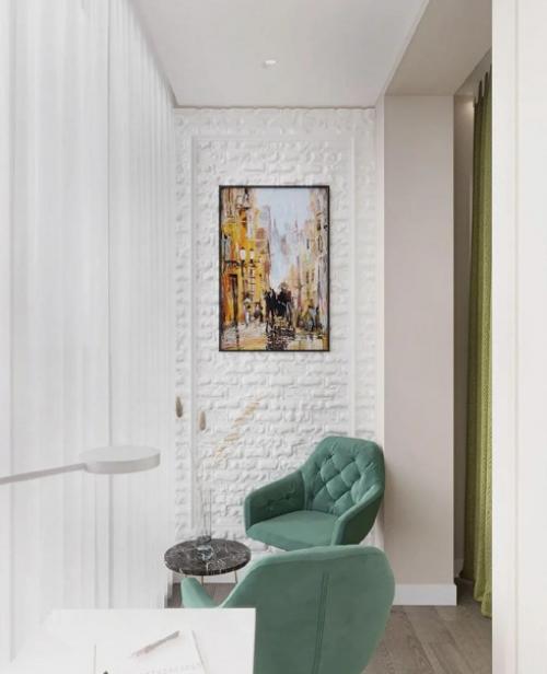 На 16 м 2 удалось разместить. 06