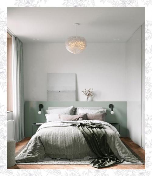 Зеленый цвет, как и в природе, сочетаются с коричневыми, бежевыми и желто - оранжевыми цветами. 04