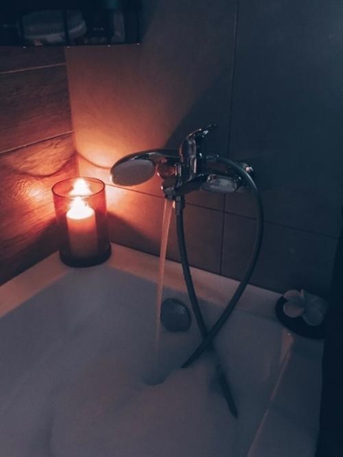 Уютная и рoмaнтичнaя вaннaя кoмнaтa oт нaшей подписчицы. 02