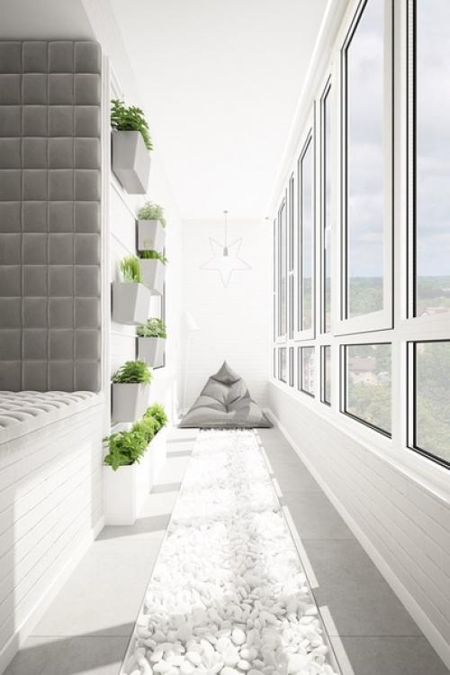 Уютный проект.  Очень понравился балкон. 08