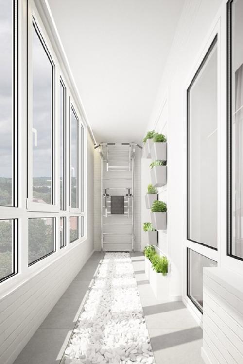 Уютный проект.  Очень понравился балкон. 09