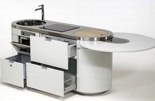 Идеально для маленькой кухни. 01