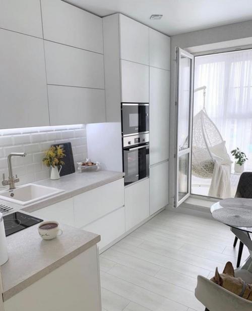 Ну и кто говорил, что белый интерьер это некрасиво. 02