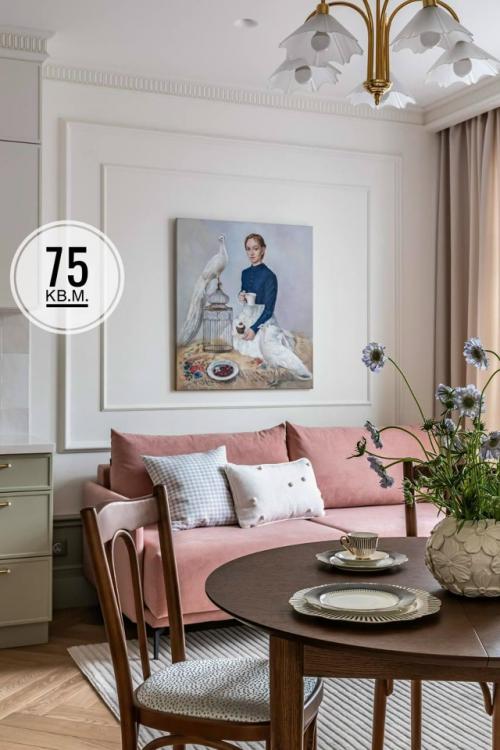 Вид на Москву - сити и интерьер с характером. 01