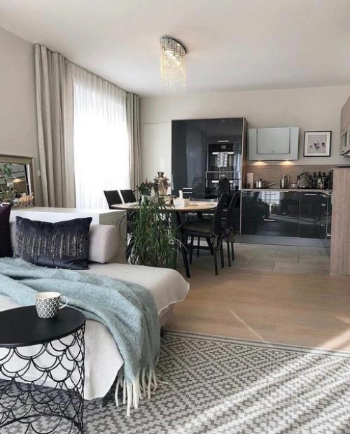 Спокойный интерьер квартиры. 05