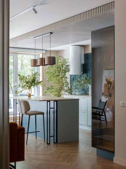 Апартаменты с террасой и видом на природу. 01