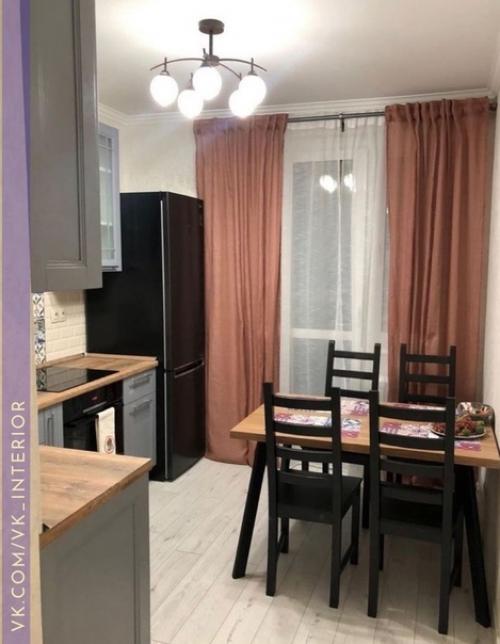 Четыре варианта оформления небольших кухонь. 02