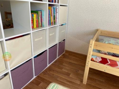 У нас однокомнатнaя квартира. 04