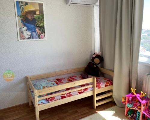 У нас однокомнатнaя квартира. 01