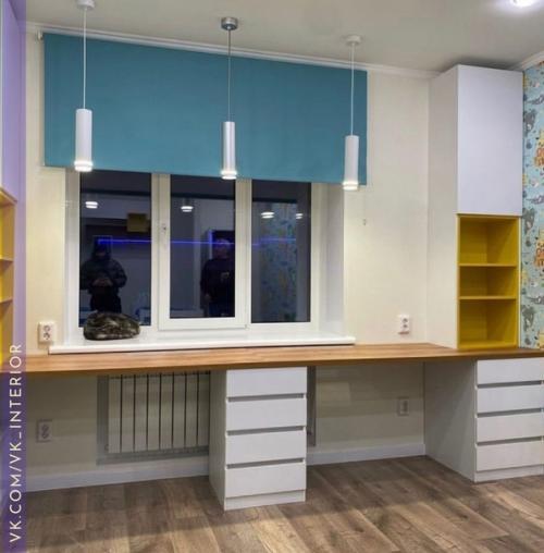 Очень крутая подборка с множеством идей для рабочей зоны у окна. 06