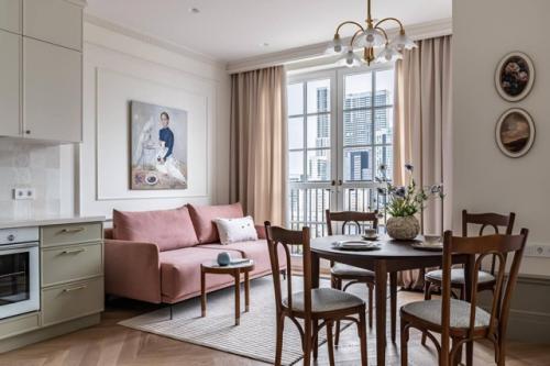 Вид на Москву - сити и интерьер с характером. 03