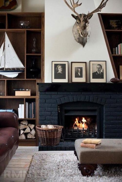 Не бойтесь покрасить камин. 02