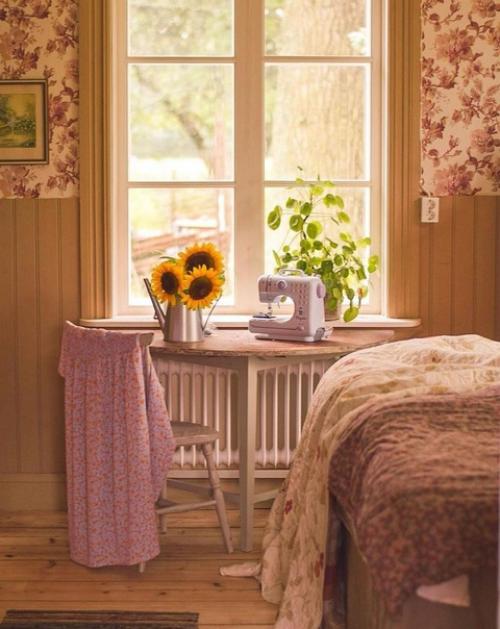 Так тепло и уютно в этом доме.