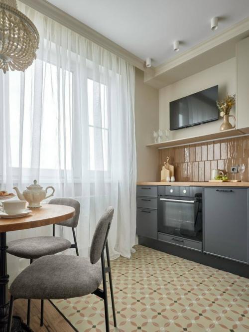 Однушка с ретро - настроением. 02