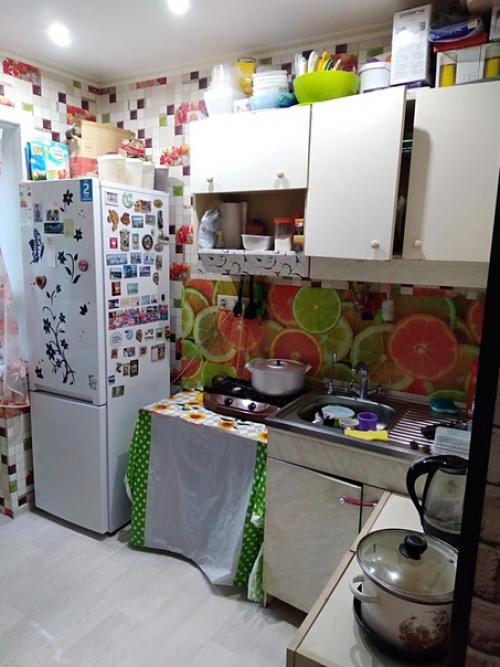 Ремонт в кухне хрущевке. 01